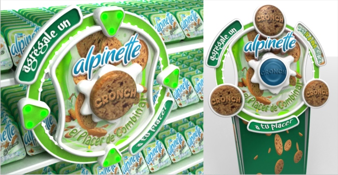 Ruleta Alpinette-Glue Colombia-Dise&ntilde;o y producci&oacute;n / Artes Glue