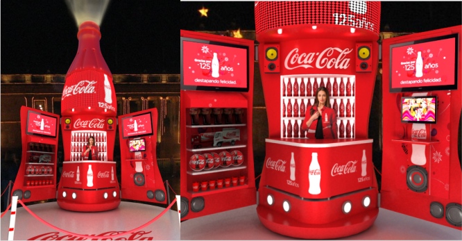 Coca Cola  125 años-Glue Colombia-Propuesta de Dise&ntilde;o