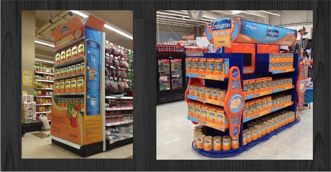 Minigondola Enfagrow-Mead Johnson-Dise&ntilde;o Producci&oacute;n y Montaje 